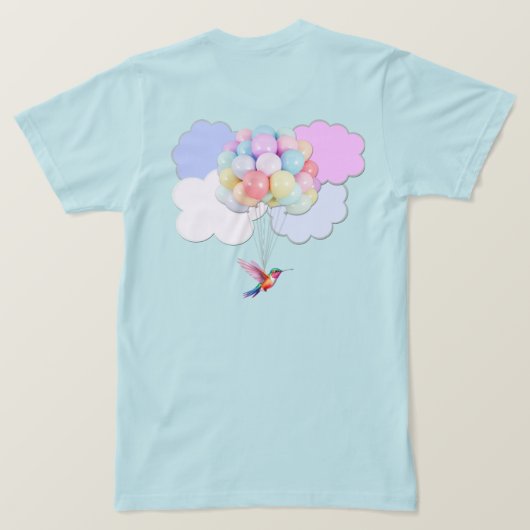 De lucht is het Limit T-shirt (Design achterkant)