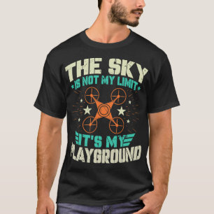 De lucht is niet mijn limiet, het is mijn speeltui t-shirt