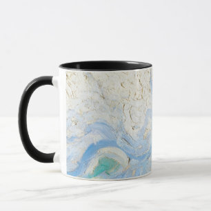 De lucht op de achtergrond van Van Gogh Mok