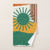 De lucht valt naar beneden 2 bad handdoek (Handdoek)