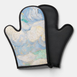 De luchtachtergrond van Van Gogh Ovenwant