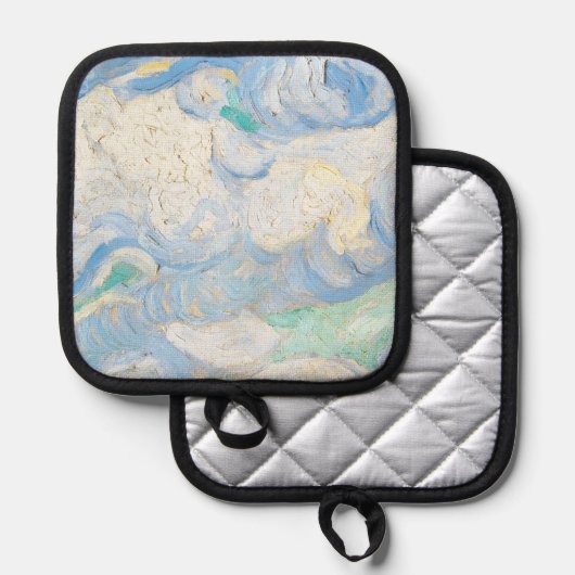 De luchtachtergrond van Van Gogh Pannenlap (Voorkant / Achterkant)