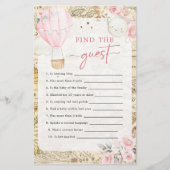 De luchtballon is niet zo leuk om de gast te vinde (Voorkant)