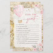 De luchtballon is niet zo leuk om de gast te vinde (Voorkant / Achterkant)