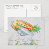De luchthaven Hawaii Express Briefkaart (Voorkant / Achterkant)