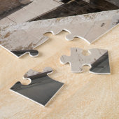 De luchtlijn van het oude Jeruzalem Legpuzzel (Zijkant)