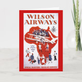 De Luchtroutes ~ Afrika van Wilson Kaart (Voorkant)