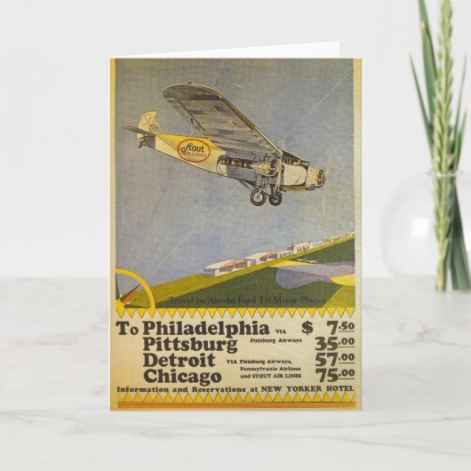 De Luchtvaartlijnen van de stout Kaart (Voorkant)