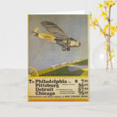 De Luchtvaartlijnen van de stout Kaart (Gele Bloem)