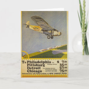 De Luchtvaartlijnen van de stout Kaart