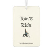 De luchtverfrisser van Hilarisch Hondenliefhebber (Achterkant)