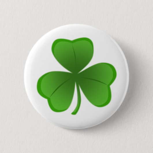 De Luck of the Irish Pin Ronde Button 5,7 Cm (Voorkant)