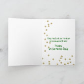 De Luck of the Irish - Pot of Gold/Rainbow Kaart (Binnen)