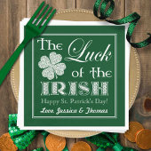De Luck of the Irish St. Patrick's Day Servet