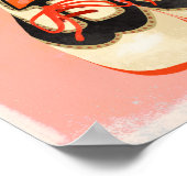 "De Lucky Lady Bowling Alley" Cool Retro Art Poster (Hoek)