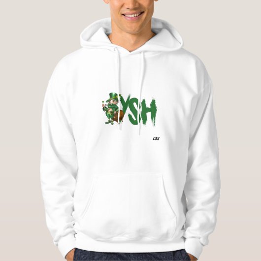 DE LUCKY-MANIER HOODIE (Voorkant)