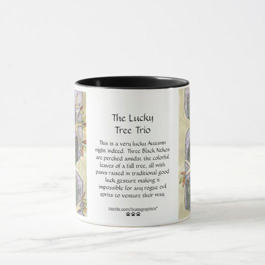 De Lucky Tree Trio Mok (Midden)