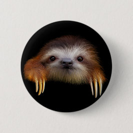 De Luiaard van het baby Ronde Button 5,7 Cm