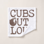 De luide doekset van Cubs Bad Handdoek (Wasdoekje)