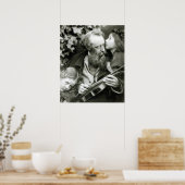 De luidspreker van het Roos Poster (Keuken)