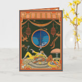 De Luiheid van La Paresse Kaart (Gele Bloem)