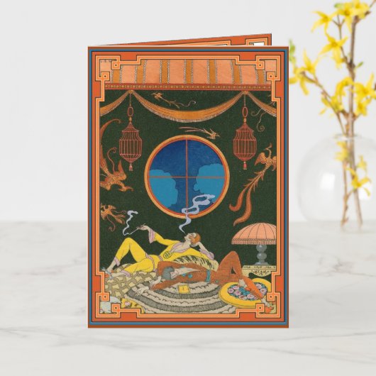 De Luiheid van La Paresse Kaart (Gele Bloem)