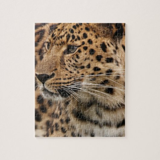 De luipaard legpuzzel (Verticaal)