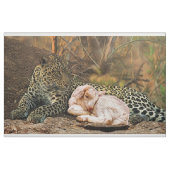 De luipaard moet liggen met de lamb-Isaiah 11 Stof (Yard (91,4 cm))