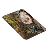 De luipaard zal met lam-Isaiah 11 liggen Magneet (Rechterzijde)