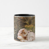 De "luipaard zal neer met het kind " Isaiah 11 Mok (Midden)