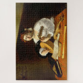 De luitspeler (1596) - Caravaggio Legpuzzel (Verticaal)