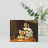 De luitspeler - Caravaggio Briefkaart (Staand voorkant)