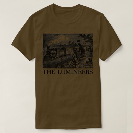 De Lumineers Vintage T-shirt (Design voorkant)
