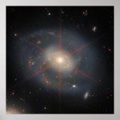 De Luminous NGC 7469 Galaxy | JWST Poster (Voorkant)