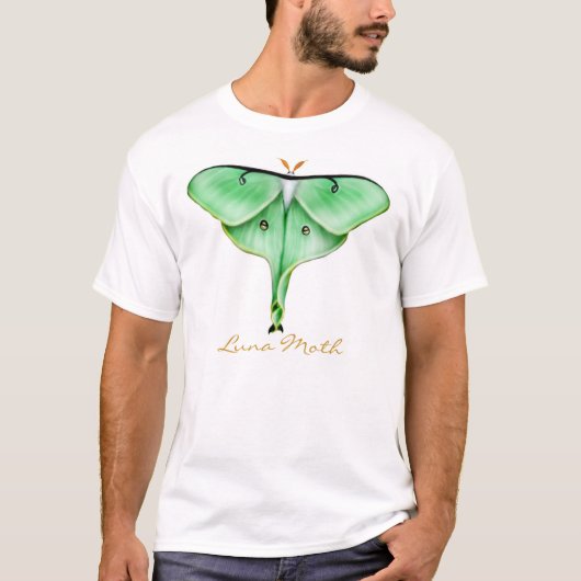 De Luna Moth T-Shirt (Voorkant)