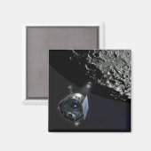 De Lunar CRater Observation Magneet (Voorkant / Achterkant)