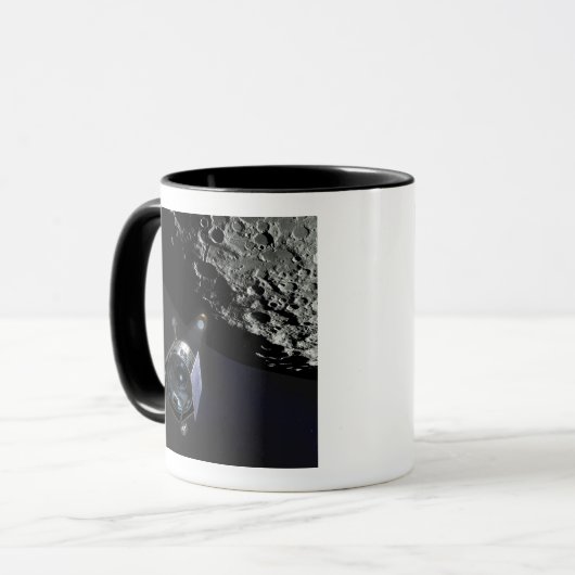 De Lunar CRater Observation Mok (Voorkant links)