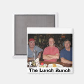 De lunch bos magneet (Voorkant / Achterkant)