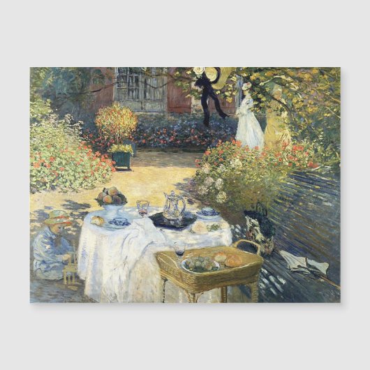De lunch Claude Monet    (Voorkant)