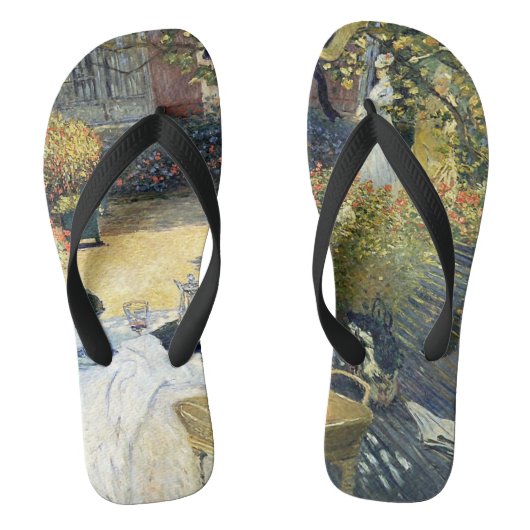De lunch Claude Monet    Teenslippers (Voetbed)