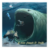 De Lunch van de Bloop Foto Afdruk (Voorkant)