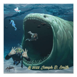 De Lunch van de Bloop Foto Afdruk