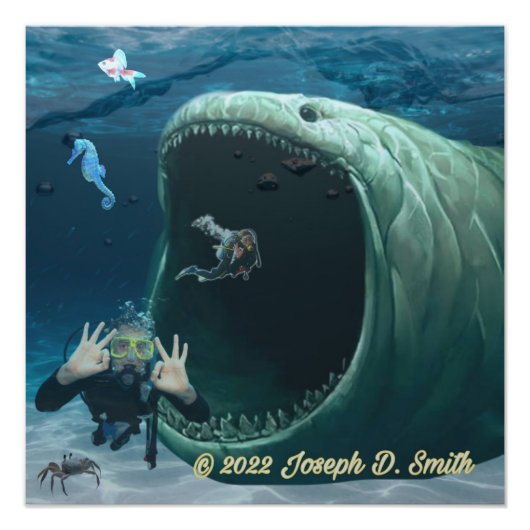 De Lunch van de Bloop Foto Afdruk (Voorkant)