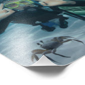 De Lunch van de Bloop Foto Afdruk (Hoek)