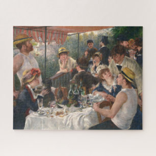 De lunch van de boot partij door Pierre A. Renoir Legpuzzel