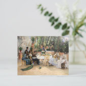 De lunch van de Scandinavische kunstenaars | Hugo  Briefkaart (Staand voorkant)