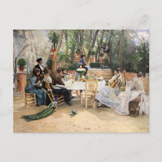 De lunch van de Scandinavische kunstenaars | Hugo  Briefkaart (Voorkant)
