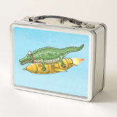 De Lunchbox van de Raketkrokodil (Achterkant)