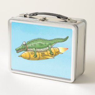 De Lunchbox van de Raketkrokodil