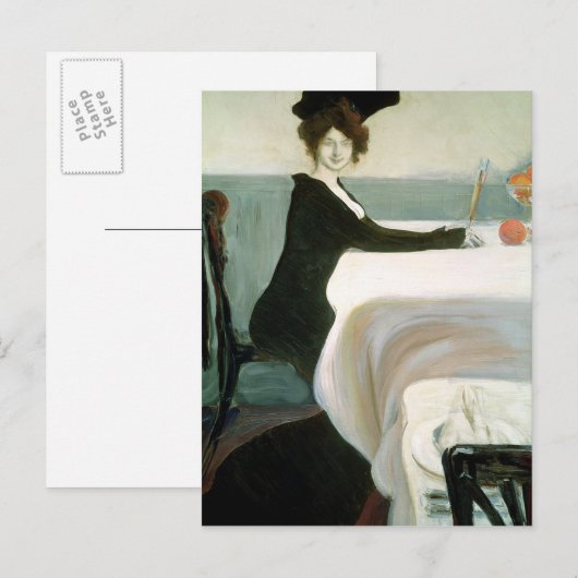 De Luncheon Briefkaart (Voorkant / Achterkant)